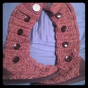 Muk Luks tall sweater boots